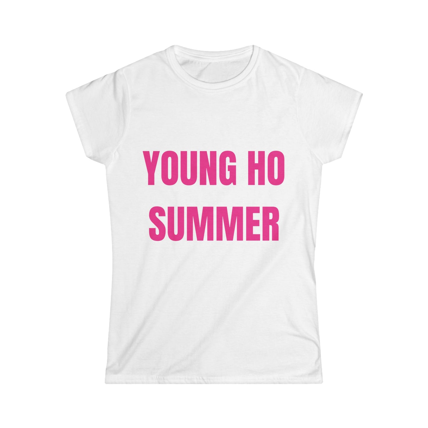 "Young Ho Summer" Flattering, fitted, T-Shirt