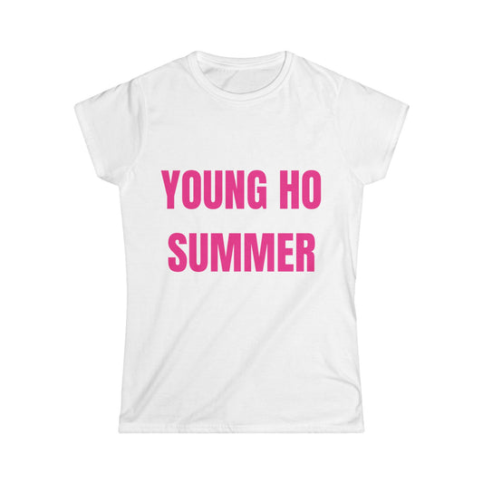 "Young Ho Summer" Flattering, fitted, T-Shirt